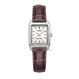 Casio Watch women Luxury Brand Analog Leather Square