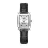 Casio Watch women Luxury Brand Analog Leather Square