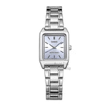 Casio Watch women Luxury Brand Analog Leather Square