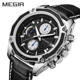 Men Watches Fashion Genuine Leather