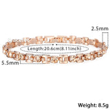 8 Color Cubic Zircon Bracelets For Women