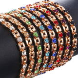 8 Color Cubic Zircon Bracelets For Women