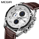 Men Watches Fashion Genuine Leather
